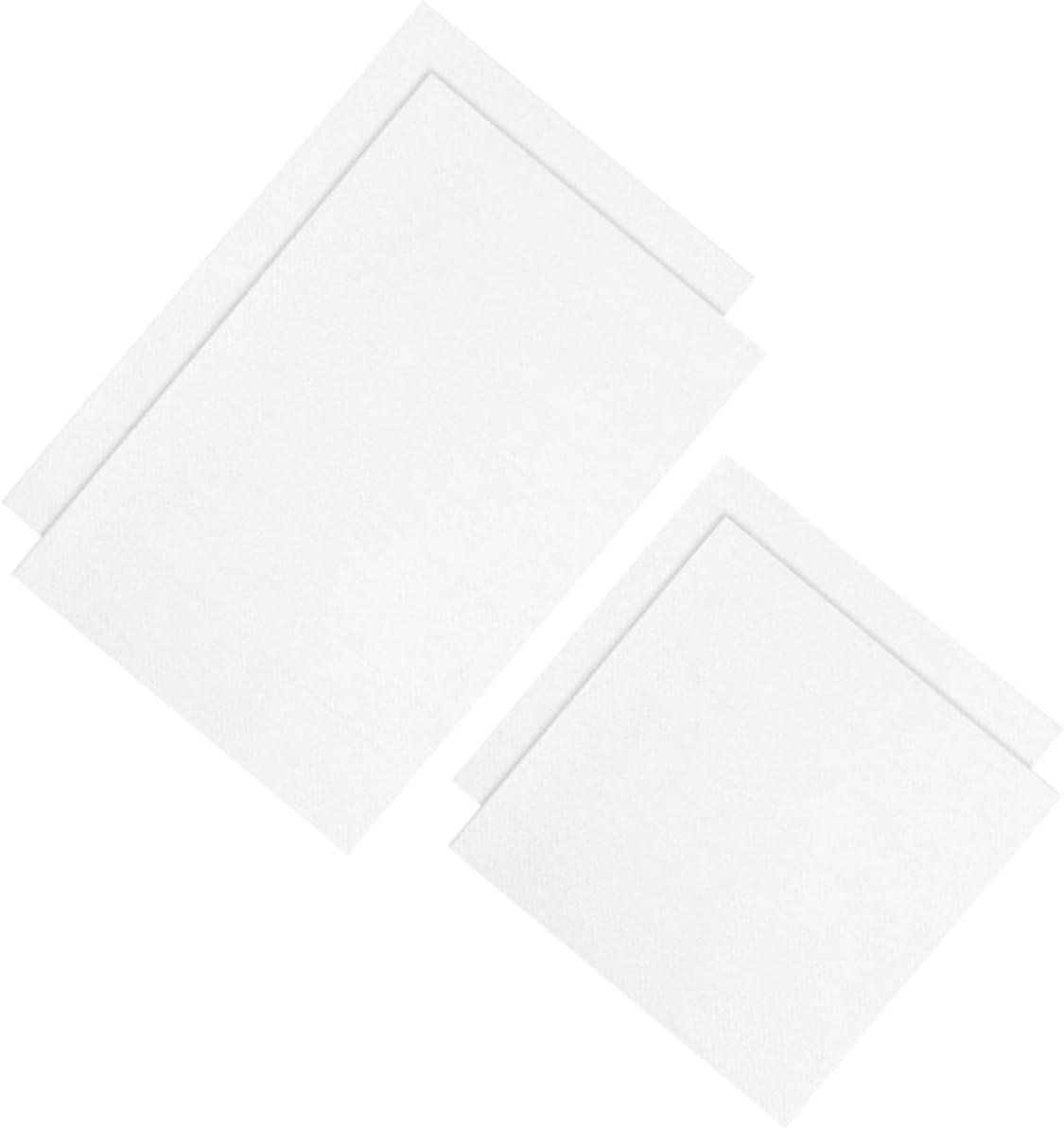 Tofficu 8pcs Cross- Cloth Cotton Embroidery Fabric for Projects White for Boys and Girls and Adults Crafting