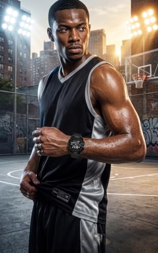 Image of V2A DIGITRON-TERRAX 2942 Digital Watch for Men | Industrial Shield Design with Oversized Digital Display | Urban Sports Everyday Watch with Countdown Timer, Alarm & 50M Water Resistance
