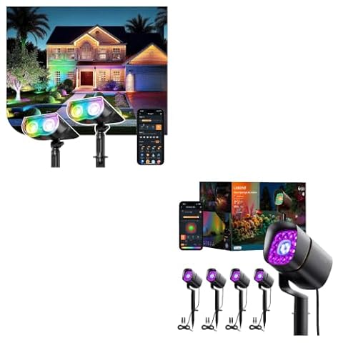 Linkind Smart Outdoor Spotlights — $123.82 (28% off)