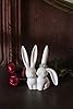 Creative Co-Op Ceramic Bunny Rabbits Ring Holder #2