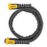 DEWALT DXMH3306 - Manguera de jardín de tela de grado profesional de alta resistencia, color negro y amarillo