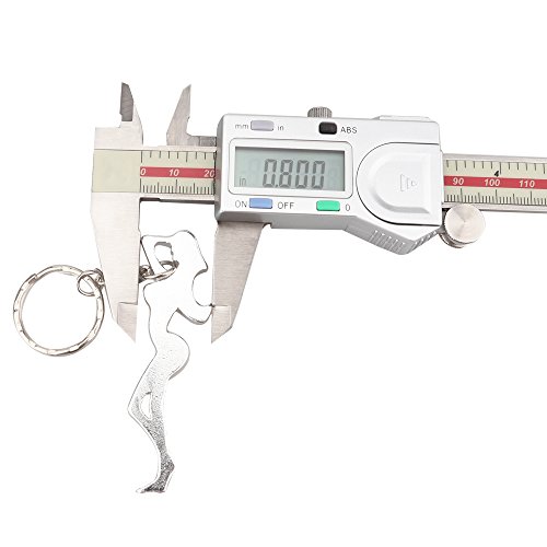 Swatom Palm Tree Bottle Opener With Keychain Key Tag Chain Ring Accessories (6, Girl Shape) #TOP3