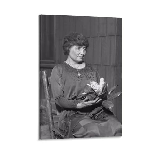 Décoration Murale Chambre Poster Helen Keller Peinture Esthétique Toile