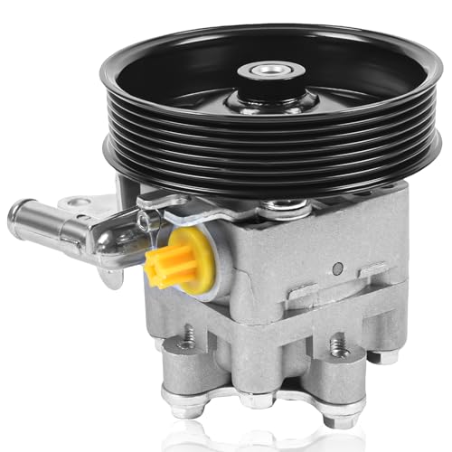 21-5485 Power Steering Pump with Pulley, Fit for 2009-2014 Maxima 3.5L V6, 2009-2014 Murano 3.5L V6, 2007-2012 Altima 3.5L V6, Power Steering Pump Replaces Part 49110-1AA0A, 49110-9N00A
