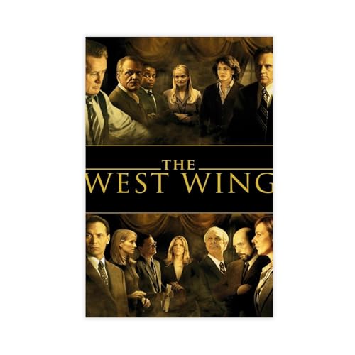 saedba Filmposter 'The West Wing (1999), Leinwandposter, Schlafzimmer, Dekoration, Landschaft, Büro, Raumdekoration, Geschenk, 20 x 30 cm