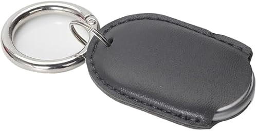 �yFotee�zFor Xiaomi Tag �P�[�X PU ���U�[ �\�t�g�ی�J�o�[ �J���r�i�t�� �V���I�~�X�}�[�g�g���b�J�[�Ή� �����h�~ 2026 ���f�� �T�����Ή� (�O���[)