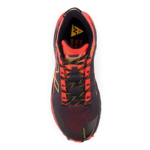 New Balance New Balance Men's Fresh Foam More Trail v2, Black/Electric Red 11.5 D (M)