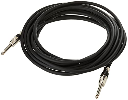Câble de guitare Ibanez NS20 anti-parasite 6.10m avec double jack droit