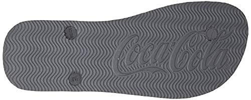 Sandálias Coca-Cola, Classic Belt, Preto/Preto 2, Masculino, 42