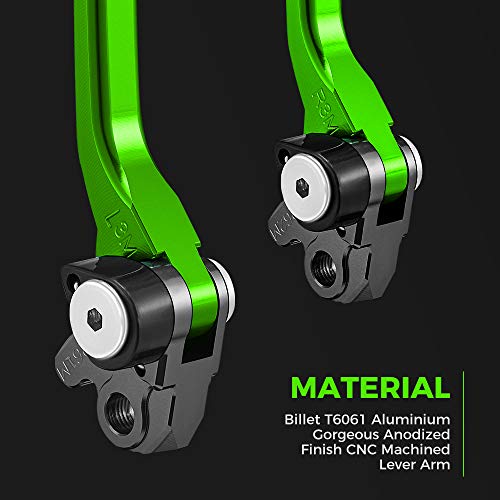 Brake Clutch Levers Fits KX250 2000-2004 KX125 2000- 2005 KX85 KX65 KX100 2000-2019 KX250F 2004 - Thumbnail 5