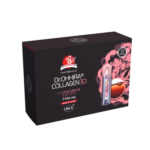 Dr.ohhira Drinkable Collagen 10X20Ml Formula For Health, Beauty & Youth Contains Anti Age Trio Consisting Of Tripeptides Of Collagen Elastin & 93% Hyaluronic Acid, Transparent #TOP1