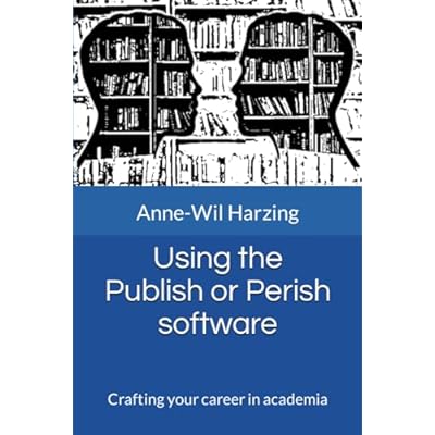 Using the Publish or Perish software: Crafting your career in academia: 5