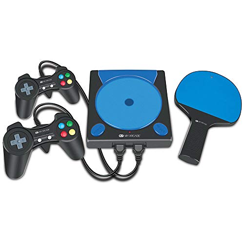 Console Game Station My Arcade Dreamgear com 191 jogos, 2 controladores e raquete sem fio DGUN-2558