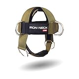 Iron Neck Alpha Harness – Neck Harness Workout Accessory – Head Harness/Neck Weight Harness – Neck Training Harness/Weight Lifting Head Harness with Nylon Tether and 2 Carabiners