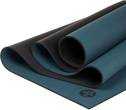 Manduka Grp Adapt Hot Yoga Mat - For Women And Men, Durable, Non Slip Grip, Sweat Resistant, 5Mm Thick, 71 Inch, Deep Sea Green #TOP2