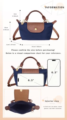 Image of Nylon Crossbody Bags for Women Shoulder Purse Waterproof
