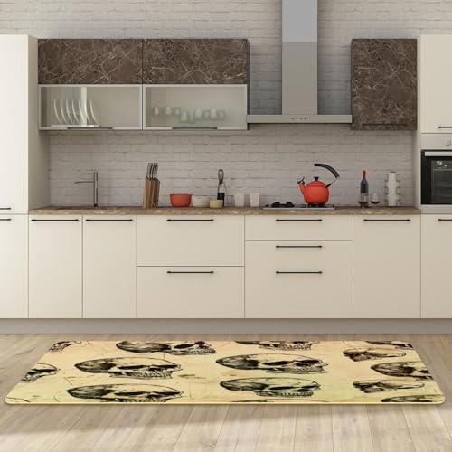Alfombra absorbente para cocina VAPOKF con base antideslizante lavable y diseño original 3