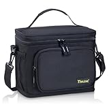 Picture of BALEINE Insulated Lunch Bag for Men Women, 22 Can Leakproof Cooler Bag with Adjustable Shoulder Strap for Work Picnic, Lunch Box for Women Men (Large, Black)