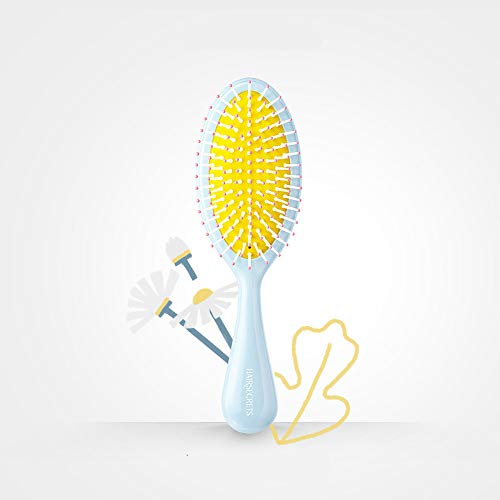 Ineffable Care Haarbürste, Borstenhaarbürste, die die Kopfhaut massieren kann, mit Duftdesign, einfach zu tragende Ionen-Haarbürste