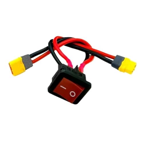 RC �h���[�� UAV �o�b�e���[ & ESC �p XT60 XT90 �v���O�t�� 50A ���d���d���X�C�b�`(XT60)