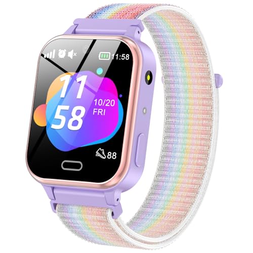 #Commissioniguadagnate<br>Smartwatch Smart Watch Telefono Ragazza e Ragazzi Viola