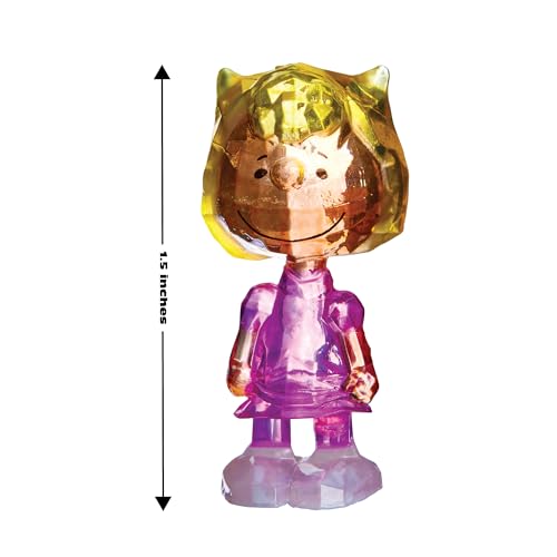 Cra-Z-Art Peanuts Crystal Surprise, Mini Plastic Crystal-Like Figures and Snoopy House Collectible Blind Bag Inspired Kids Toys for Ages 3 and Up - image 6