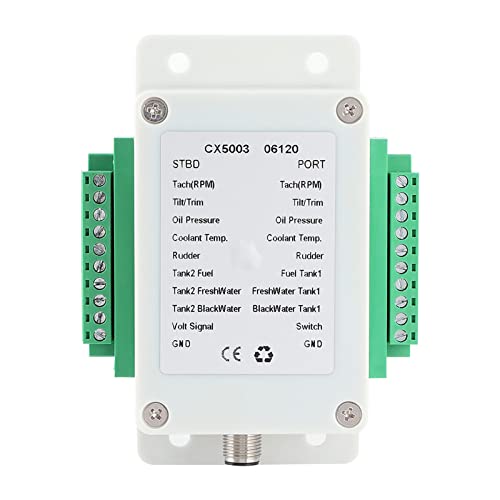 Cx5003,Nmea 2000 Converter,nmea 2000 adapter cx5003 nmea 2000 converter ShipYacht Parts 9‑32V DC Converter Box Convert Sensor Singal to NMEA2000 IP67 for Boat Yacht4