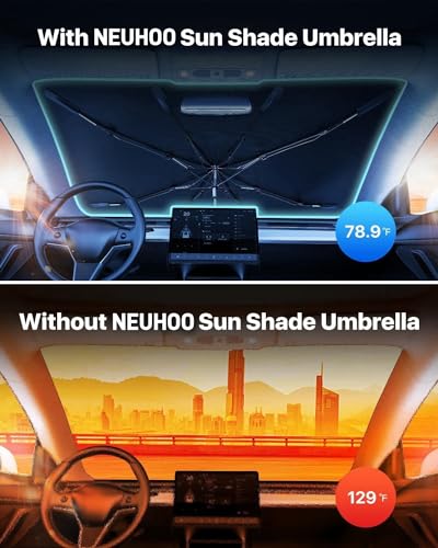 Pare-brise pare-soleil NEUHOO pour Citroën C3 III protégeant l'habitacle
