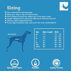 RC Pets Packable Rain Poncho, Dog Coat, X-Large, Raindrops RC Pets Packable Rain Poncho, Dog Coat, X-Large, Raindrops
