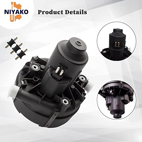 Niyako Secondary Air Injection Smog Air Pump Replacement# 𝟎𝟓𝟖𝟎𝟎𝟎𝟎𝟎𝟐𝟓 𝟎𝟎𝟎𝟏𝟒𝟎𝟓𝟏𝟖𝟓 Fit 2005-2012 Mercedes Benz C300 E350 Slk350 #TOP4
