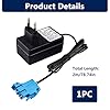 12V Caricatore Compatibile con Peg Perego, caricabatteria compatibile con trattore Force John Deere Gator XUV Polaris Outlaw RZR 900 Citrus, indicatore LED, moto giocattolo SUV Quad ATV, 2 m #1
