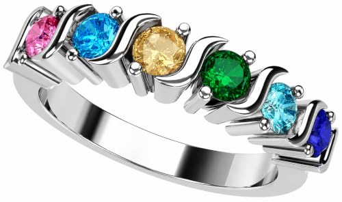 Top 10  mothers day ring 2 stones  In 2022