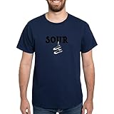 CafePress Sour Shoes Howard Stern T Shirt Men's Traditional Fit Dark Casual Tshirt Navy