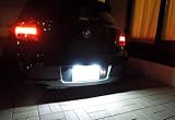 RZG 2 x oświetlenie tablicy rejestracyjnej LED białe Canbus do E81 E87 F20 F21 E63 F06 F13 F39 X2 G02 X4 E89 Z4 Cooper Clubman R55 F54 Countryman R60