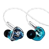 Six KBEAR custom-made balanced armatures & precise analysis: Cepheus wired earphones adopt an innovative structure of six balanced armatures. Each balanced armature unit has been precisely divided to ensure brighter high-frequency performance. This design is not just for stacking hardware specifications, but has been carefully tuned and acoustically optimized. It has rich overtones and can capture rich details in music, bringing an ultimate listening experience.