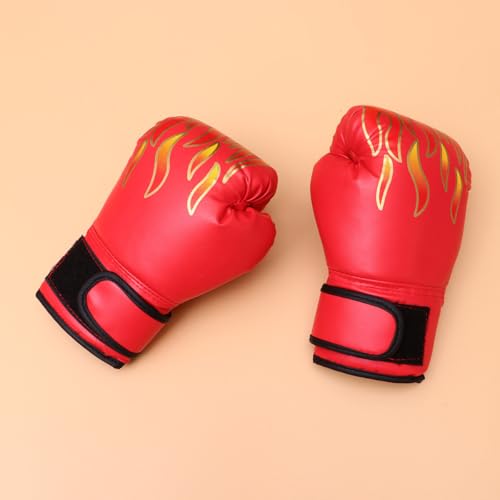 Guantes de boxeo para niños SOIMISS en PU resistente con protectores de nudillos 6