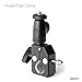 GRIFITI Nootle Large Universal Tablet Mount & Heavy Duty Bike Bar Clamp Full Metal 1/4 20 Threaded for Standard to Large Tablets Pipe 1.5