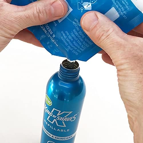 King of Shaves Sensitive Shave Gel Refillable Pouch 4 x 200ml