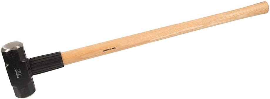 Silverline633673 Hardwood Sledge Ha mmer 7 lb (3.18 kg), Black, Brown