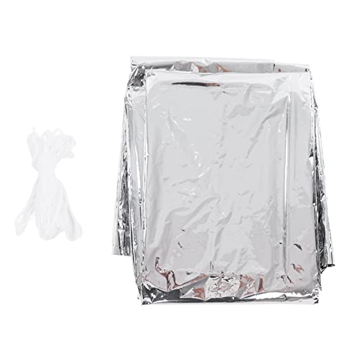 Chenglanhsjg Emergency Survival Tent, for Outdoor First Aid Shelter, Waterproof Portable Bivy, Lightweight Hiking Camping Gear, for Extreme Weather