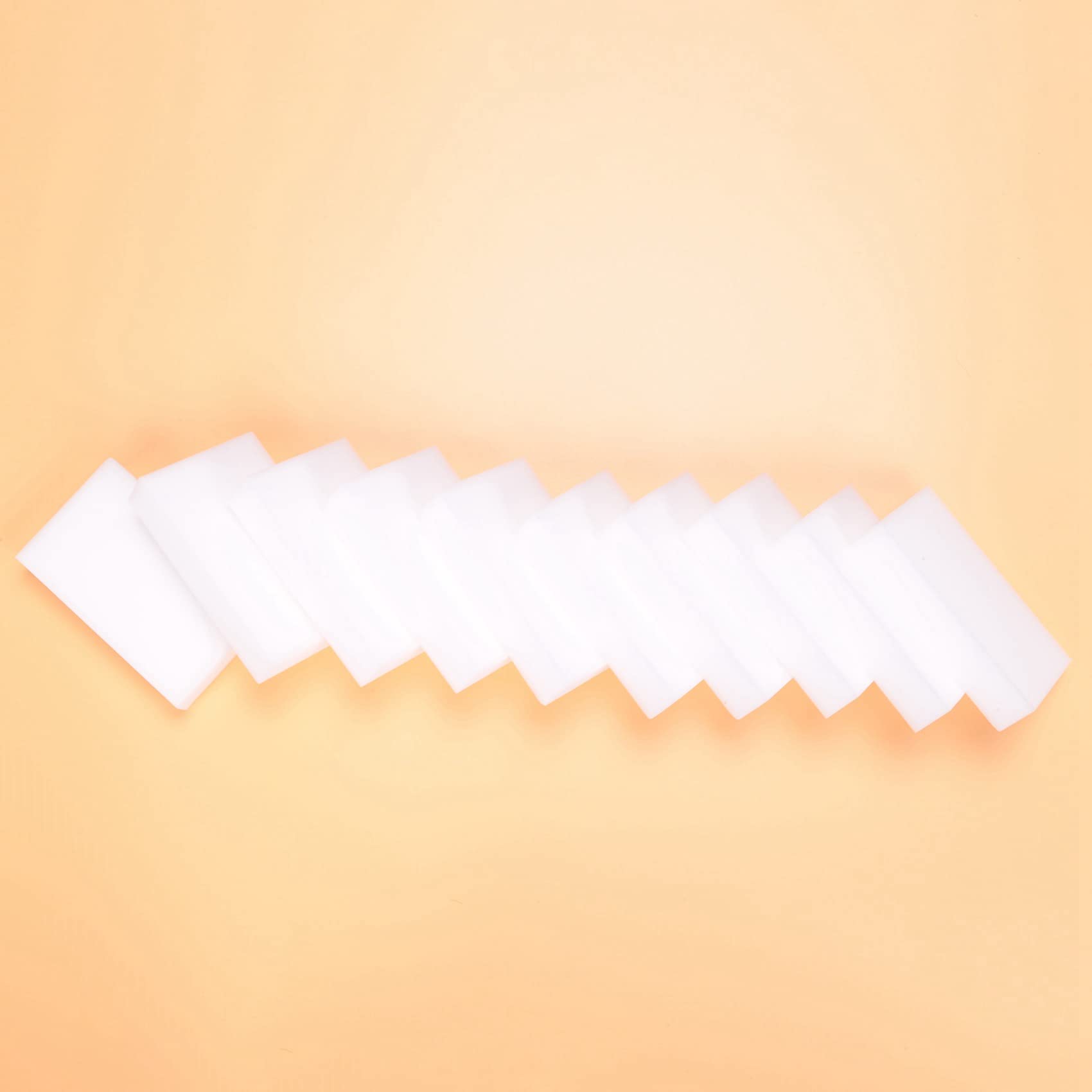 Magical - Esponja limpiadora de melamina, 1000 unidades, color blanco, 10 x 6 x 2 cm, ecológica, perfecta para limpiar manchas y mantenimiento de la cocina