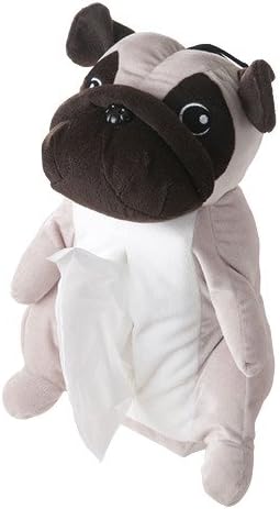 Amazon D2オリジナル わんわんティッシュカバー パグ ティッシュケース ホルダー オンライン通販