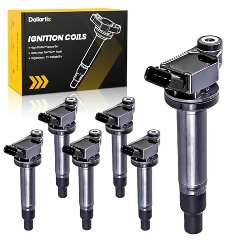 Dollarfix Set of 6 Ignition Coils For Lexus RX330 2004-2006, RX300 1999-2003, Toyota Highlander 2001-2008, Avalon 2000,2003-2004, Solara 2004-2008 3.0L/3.3L Replace 9091902234,9008019016,1908046020 by dollarfix - Used condition - US$21.85