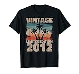 vintage 2012 limited edition, legend since 2012 maglietta