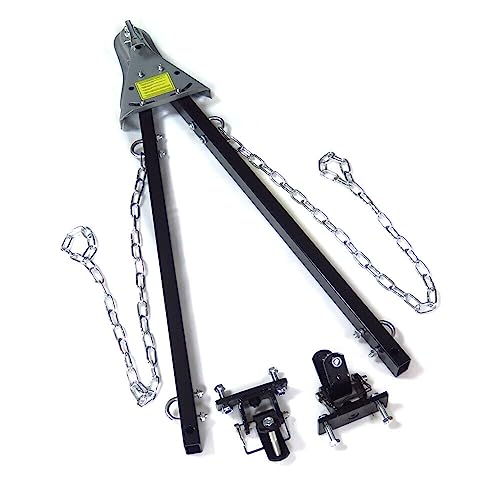 BaggySacky with Quick Disconnect Brackets and Chains Adjustable and Foldable Tow Bar 5000 lb fits 2