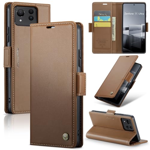 RicYeel ASUS Zenfone 11 Ultra �Ή� �P�[�X�蒠�^ ���z�^ �J�[�h�|�P�b�g�t�� �������U�[ Zenfone 11 Ultra �p �Ռ��z�� �X�}�z�P�[�X �S�ʕی� �J�[�h���[ �X�^���h�@�\ �g�уJ�o�[ ���C�o�b�N���t�� �X�g���b