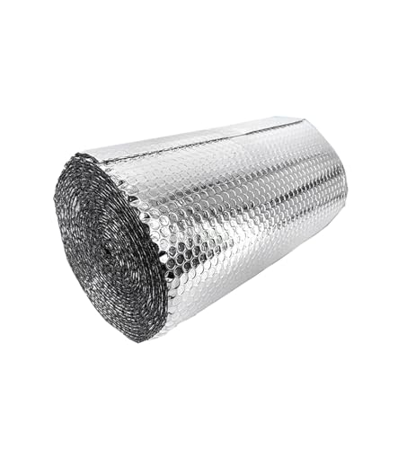 Película aluminizada para aislamiento de techos con alta reflexión térmica