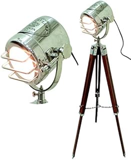 Beautiful Floor Lamp Home Decor Vintage Design Tripod Lamp Searchlight Spotlight Theater Light