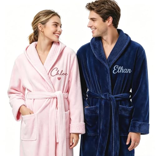 Custom Mr & Mrs Spa Robes
