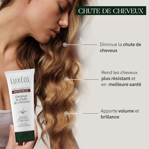 Chute de cheveux Luxéol pack trimestriel avec gélules et shampooing 200ml